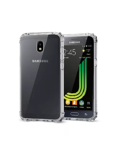 Samsung Galaxy J3 - Pack Coque antichocs + Protection écran 9H | Ibroz