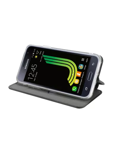 Samsung Galaxy J3 Etui Cuir Folio CLAM | Ibroz