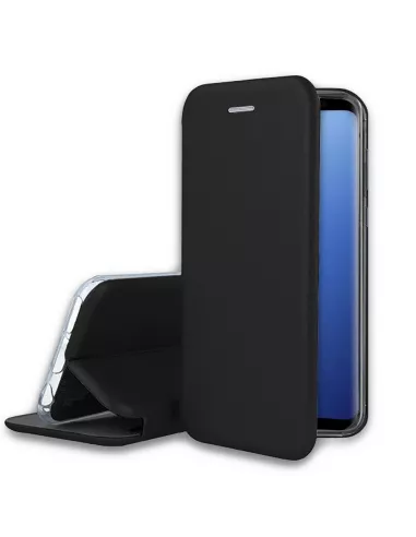 Samsung Galaxy S9 Leather Case Folio CLAM | Ibroz