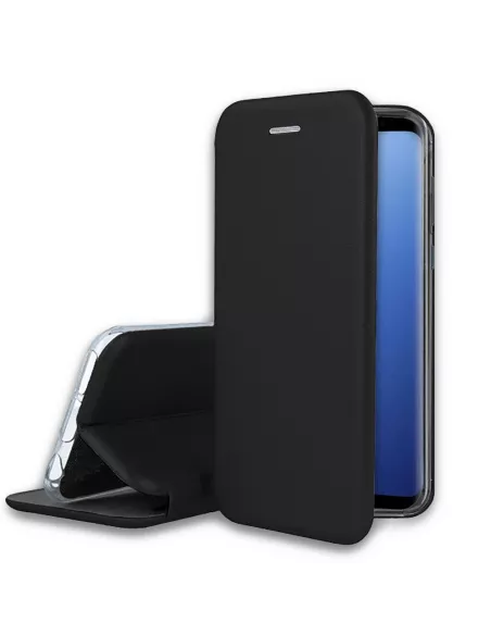 Samsung Galaxy S9 Leather Case Folio CLAM | Ibroz