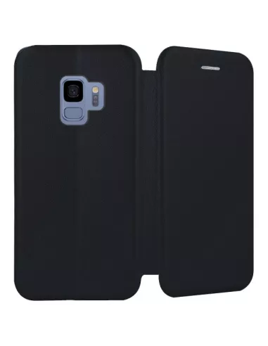 Samsung Galaxy S9 Leather Case Folio CLAM | Ibroz