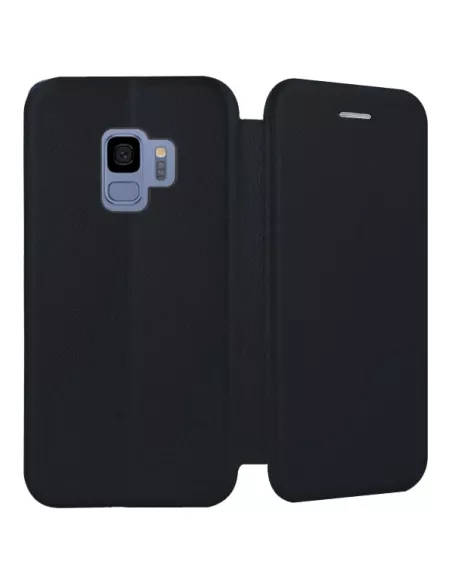Samsung Galaxy S9 Leather Case Folio CLAM | Ibroz