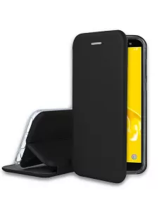 Samsung Galaxy J6 Etui Cuir Folio CLAM | Ibroz