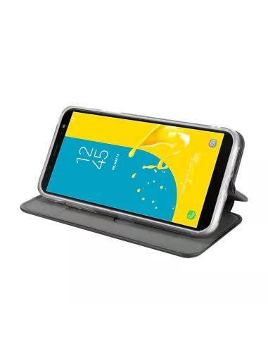 Samsung Galaxy J6 Etui Cuir Folio CLAM | Ibroz
