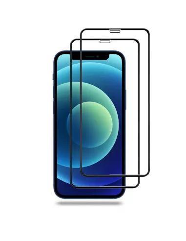 iPhone 12 Mini (5.4") - Protection écran verre trempé intégrale iGu...