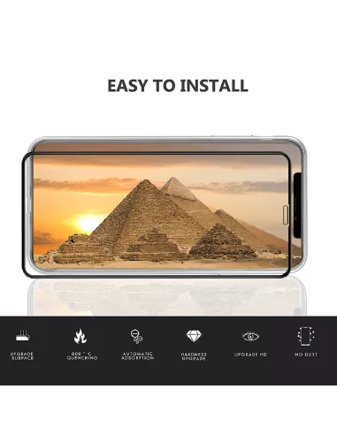iPhone 11 Pro - Protection écran verre trempé intégrale iGuard Diam...