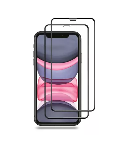 iPhone 11 - Protection écran verre trempé intégrale iGuard Diamond-...