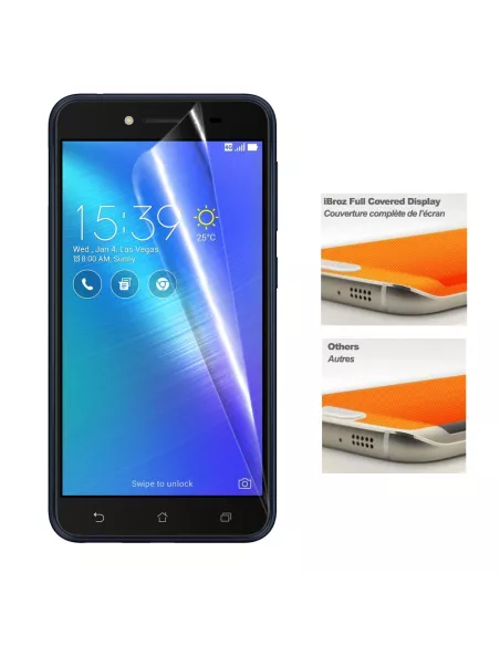 Zenfone Live (ZB501KL) - Pack Coque antichocs + Protection écran 4H...