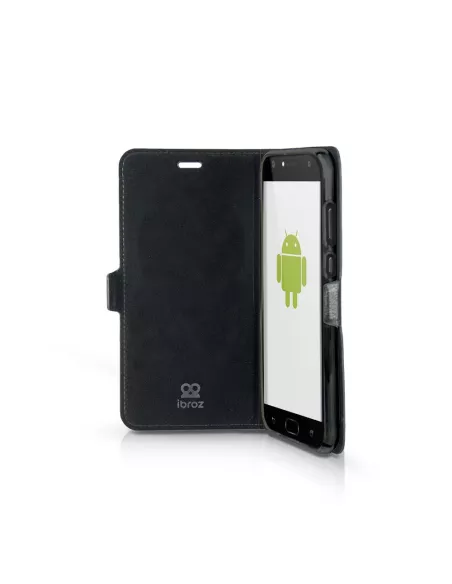Zenfone 4 Max Plus (ZC554KL) Etui folio cuir | Ibroz