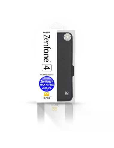 Zenfone 4 Max Plus (ZC554KL) Etui folio cuir | Ibroz