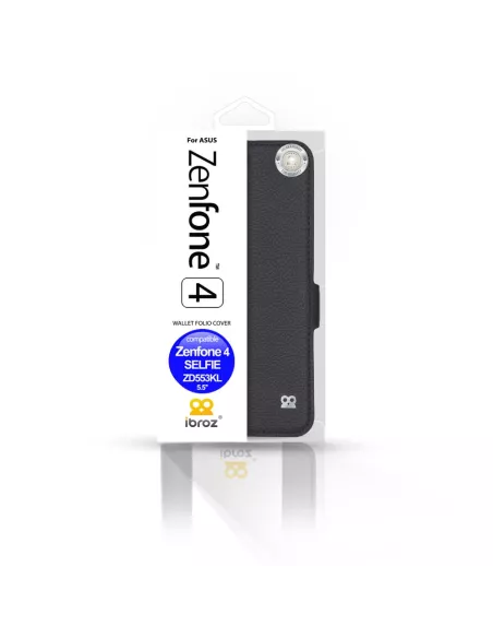Zenfone 4 Selfie (ZD553KL) Etui folio cuir | Ibroz