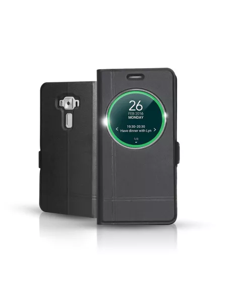 Zenfone 3 (ZE520KL) Leather folio case SmartView | Ibroz