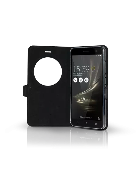 Zenfone 3 (ZE520KL) Etui folio cuir SmartView | Ibroz