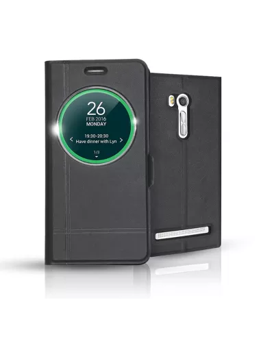Zenfone GO (ZB552KL) Etui folio cuir | Ibroz