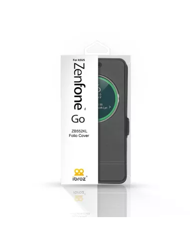 Zenfone GO (ZB552KL) Etui folio cuir | Ibroz
