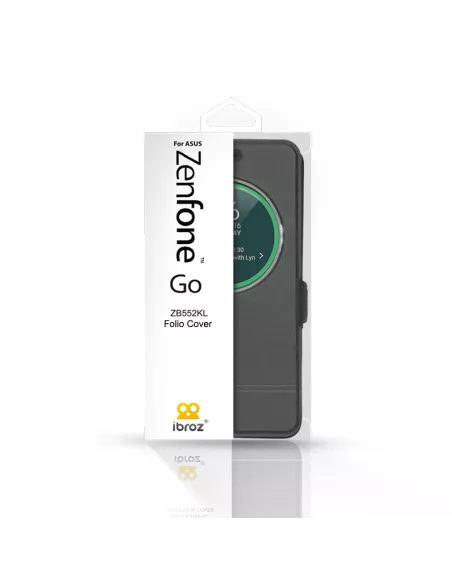 Zenfone GO (ZB552KL) Etui folio cuir | Ibroz
