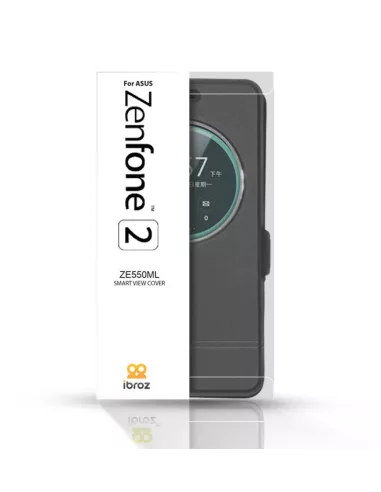 Zenfone 2 (ZE550ML) Etui folio cuir | Ibroz