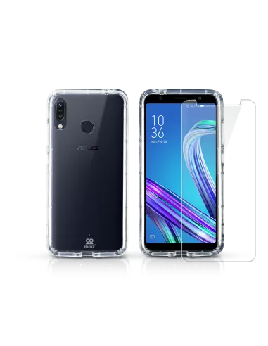 Zenfone 5 (ZB555KL) Pack Coque antichocs + Protection écran 9H | Ibroz