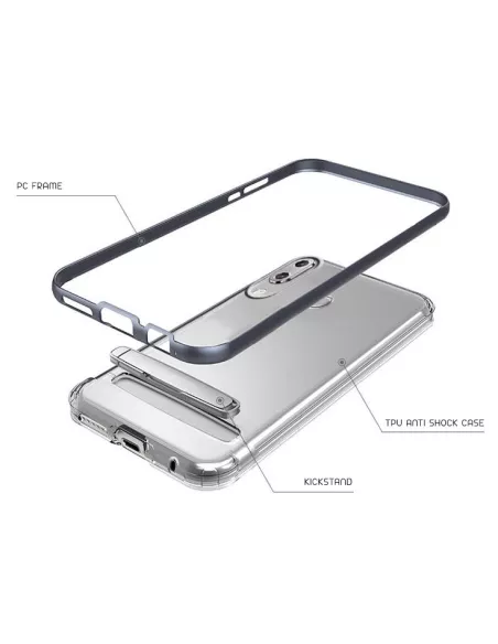 Zenfone 5 (ZE620KL/ZS620KL) Crutch Case Antichocs + Protection écra...