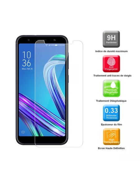 Zenfone Max Pro M1 (ZB601KL) - Lot de 2 Protections écran iGuard en...