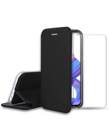 Honor 9X Etui Cuir Folio CLAM | Ibroz
