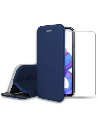 Honor 9X Etui Cuir Folio CLAM | Ibroz
