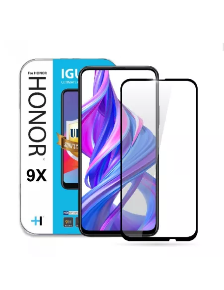 Honor 9X - 3 Protections écrans iGuard en verre trempé 9H | Ibroz