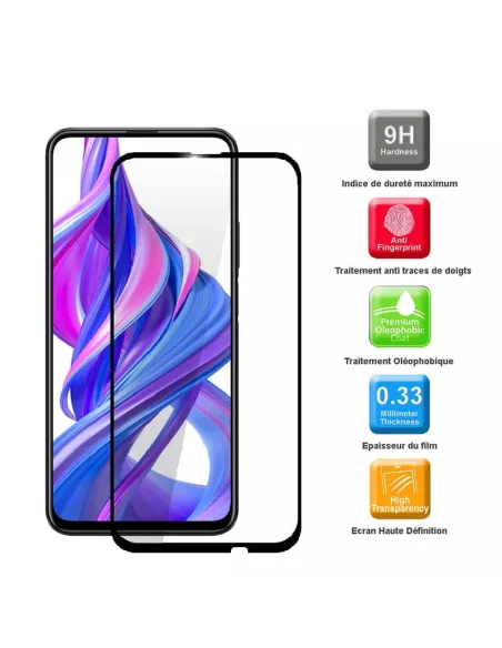 Honor 9X - 3 Protections écrans iGuard en verre trempé 9H | Ibroz