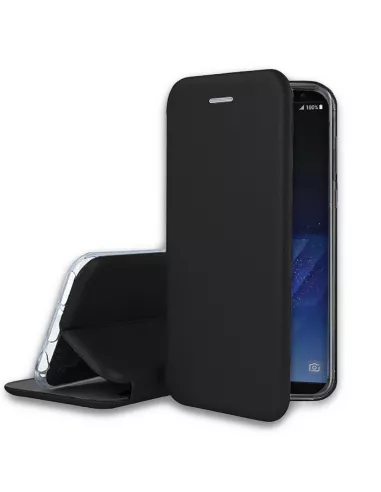 Samsung Galaxy S8 Etui Cuir Folio CLAM | Ibroz