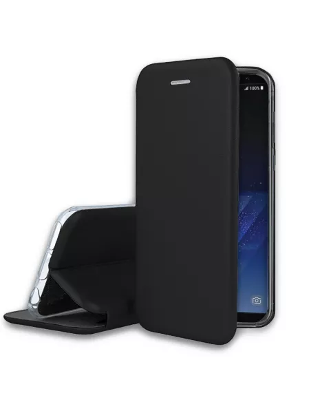 Samsung Galaxy S8 Leather Case Folio CLAM | Ibroz