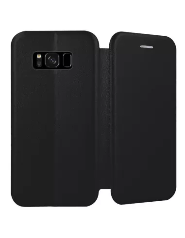 Samsung Galaxy S8 Leather Case Folio CLAM | Ibroz