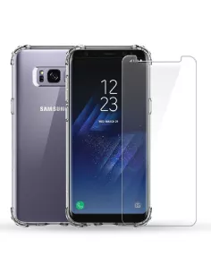 Samsung Galaxy S8 Pack Coque antichocs + Protection écran 9H | Ibroz