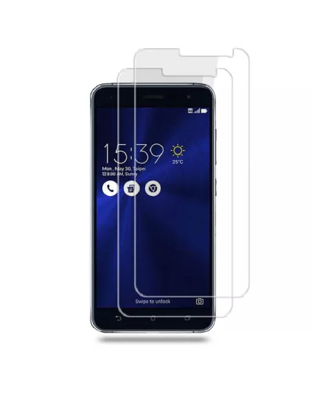 Zenfone 3 (ZE520KL) - Set of 2 9H Tempered Glasses | Ibroz
