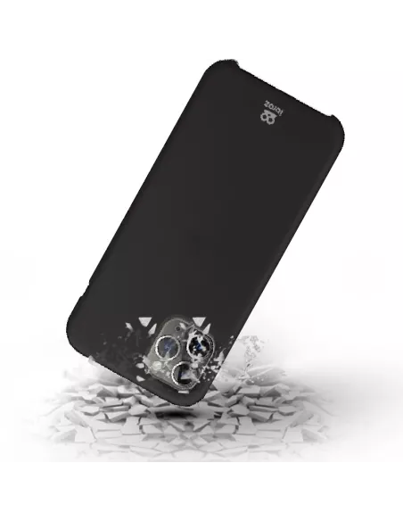 iPhone 11 Pro Max Coque Liquid Silicone + Verre trempé 9H - Noir | ...