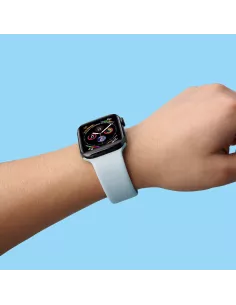 Apple Watch Band 8, 7, 6, SE, 5, 4, 3 - SoftTouch - Light Blue |... 2