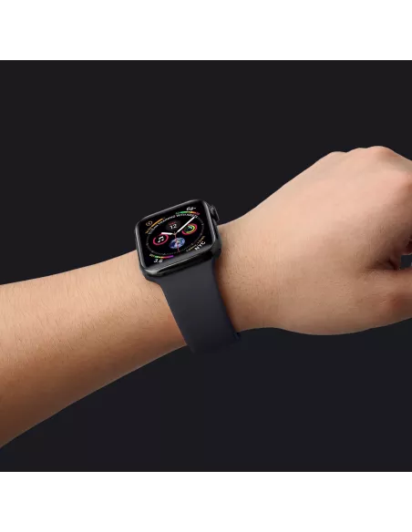 Apple Watch Band 8, 7, 6, SE, 5, 4, 3 - SoftTouch - Black | Ibroz