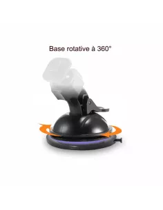Base adhésive rotative pour support auto à ventouse | Ibroz 2