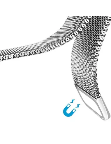 Apple Watch Band 8, 7, 6, SE, 5, 4, 3 - Stainless Steel Milanese ...