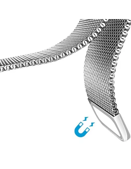 Apple Watch Band 8, 7, 6, SE, 5, 4, 3 - Stainless Steel Milanese ...