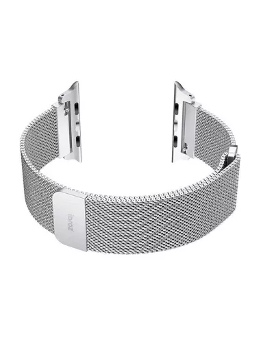 Apple Watch Band 8, 7, 6, SE, 5, 4, 3 - Stainless Steel Milanese ...