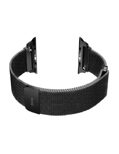 Bracelet Apple Watch 8, 7, 6, SE, 5, 4, 3 - Maille milanaise acier ...