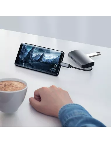 5 in 1 Hub TIGER 5 - USB C to PD Charge + 4 USB 3.0 Ports | Ibroz