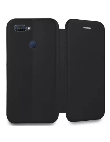 Oppo A12K Etui Cuir Folio Clam + Verre Trempé | Ibroz