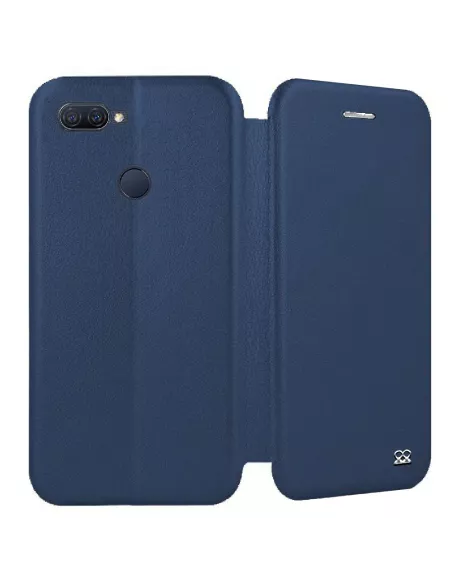 Oppo A12K Etui Cuir Folio Clam + Verre Trempé | Ibroz