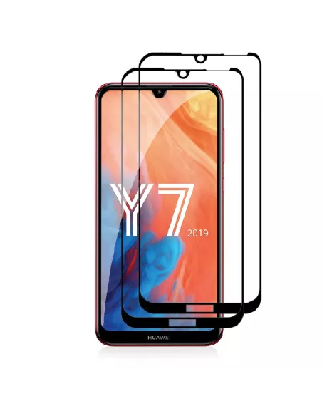 Huawei Y7 2019 - iGuard Diamond- 2.5D full screen protection | ...