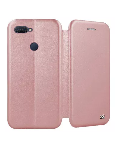 Oppo A12K Etui Cuir Folio Clam + Verre Trempé | Ibroz