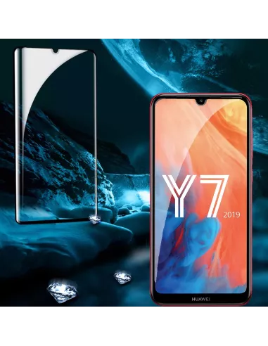 Huawei Y7 2019 - iGuard Diamond- 2.5D full screen protection | ...