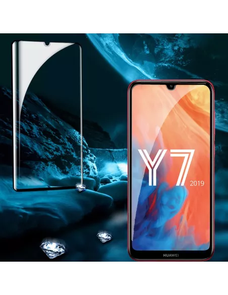Huawei Y7 2019 - Protection écran intégrale iGuard Diamond- 2.5D | ...