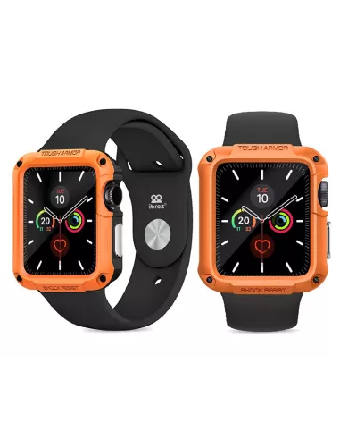 Armor Defender Orange Case for Apple Watch 4, 5, 6, SE | Ibroz