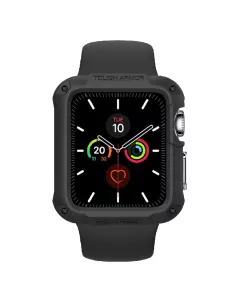 Coque Armor Defender Noir pour Apple Watch 4, 5, 6, SE | Ibroz